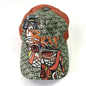 Ed Hardy Womens “Sexy” Trucker Hat Cap One Size